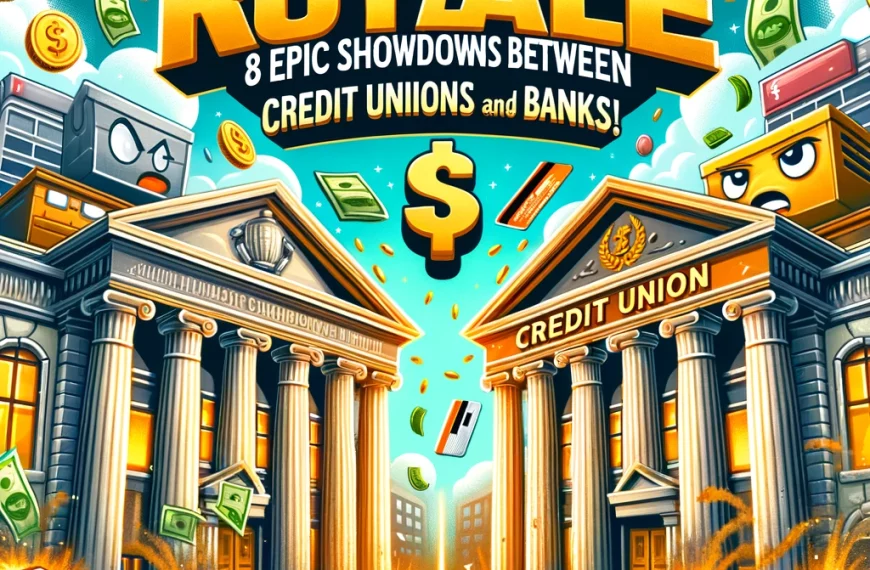 Bank Battle Royale: 8 Epic Showdowns Between Credit Unions and Banks!